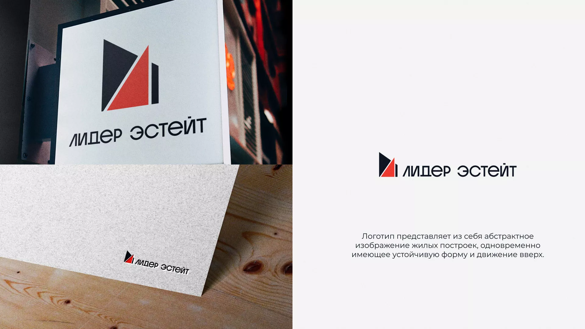 Сделали логотип для агентства недвижимости «Лидер Эстейт» в Олёкминске